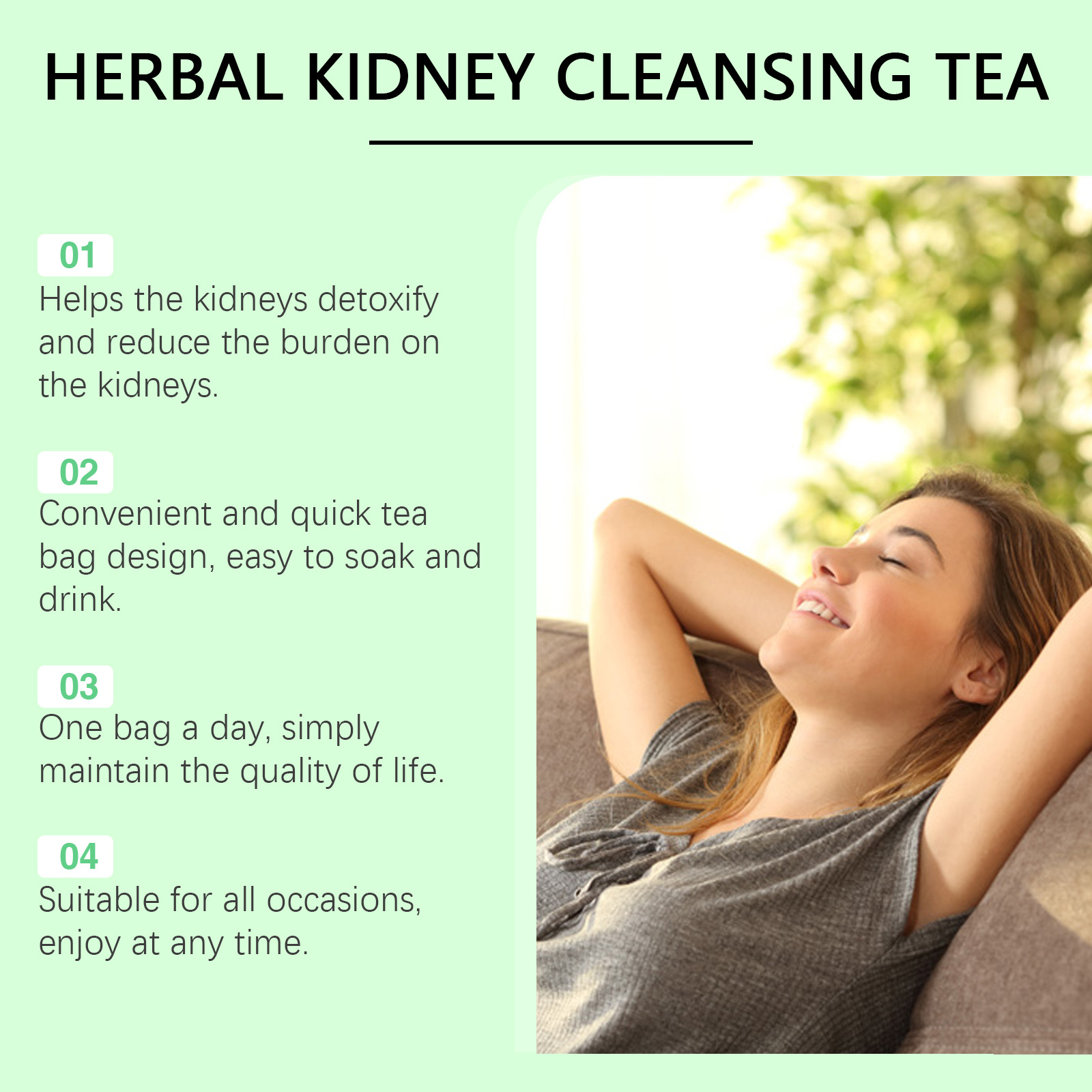 Kidney Cleanse Detox Tea Herba - đánh giá và giá Herbal Weight Gain